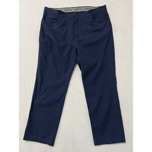 Orvis Tech Mens Pants Blue Cargo Lightweight Stretch Hiking 40x30 (39x29)